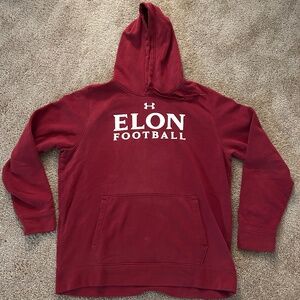 Under Armour Elon Phoenix Football Mens L Maroon Sweatshirt